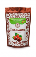 Конфеты земляника в шоколаде, 100 г. Сибирский кедр